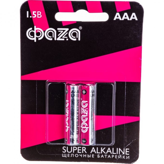 Алкалиновая батарейка JAZZWAY ФАZА LR03 Super Alkaline BL-2 2858474 Алкалиновая батарейка JAZZWAY ФАZА LR03 Super Alkaline BL-2 2858474