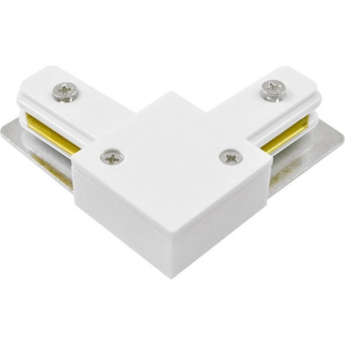 Коннектор JAZZWAY для трековых систем PTR белый L-образный 5010840 Коннектор JAZZWAY для трековых систем PTR белый L-образный 5010840