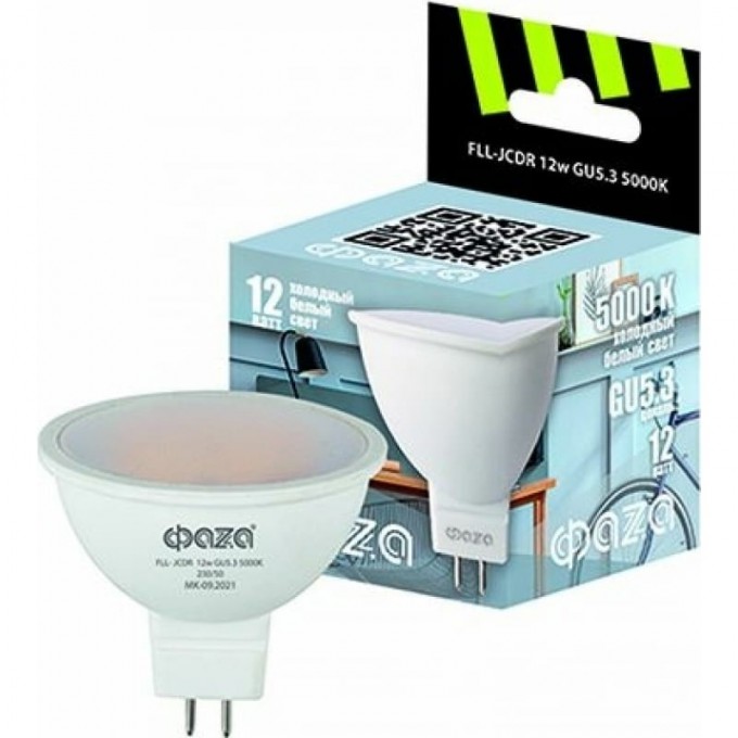 Лампа JAZZWAY ФАZА FLL- JCDR 12w GU5.3 5000K 230/50 5038714 Лампа JAZZWAY ФАZА FLL- JCDR 12w GU5.3 5000K 230/50 5038714