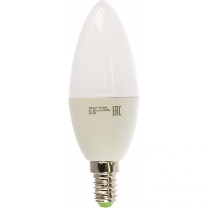 Лампа светодиодная диммируемая JAZZWAY PLED-DIM C37 7W E14 3000K 2859259 Лампа светодиодная диммируемая JAZZWAY PLED-DIM C37 7W E14 3000K 2859259