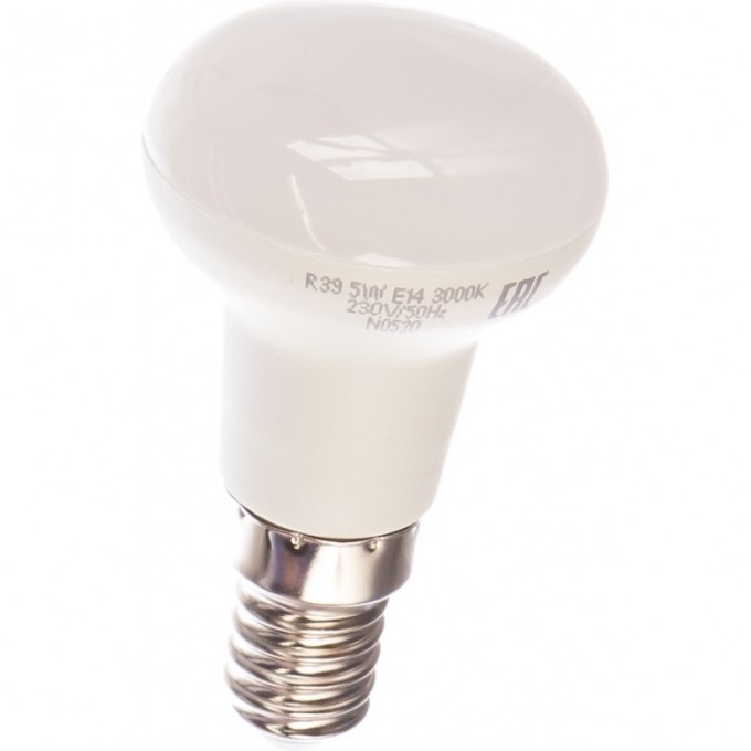 Лампа светодиодная JAZZWAY PLED POWER PLED-SP R39 5W E14 3000K 1033581 Лампа светодиодная JAZZWAY PLED POWER PLED-SP R39 5W E14 3000K 1033581