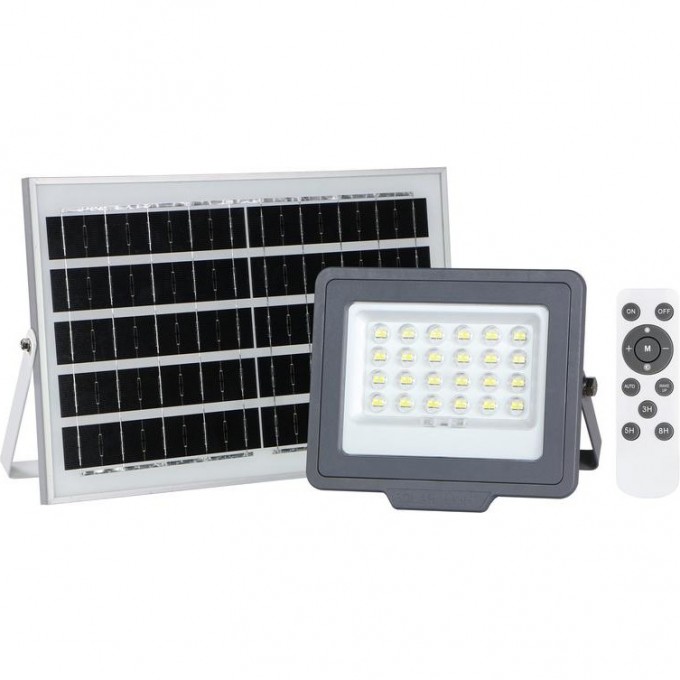 Прожектор JAZZWAY с солнечными панелями PFL SOLAR 50 6500K IP65 5044395 Прожектор JAZZWAY с солнечными панелями PFL SOLAR 50 6500K IP65 5044395