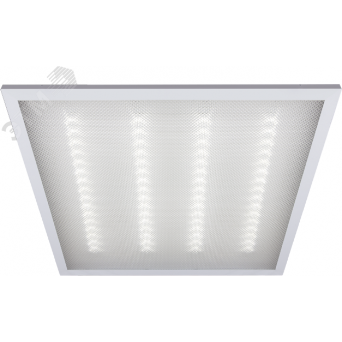 Светильник светодиодный JAZZWAY ДВО-36Вт 4000К 3000Лм 595xх595х19mm, призма, ФАZA 5033856B