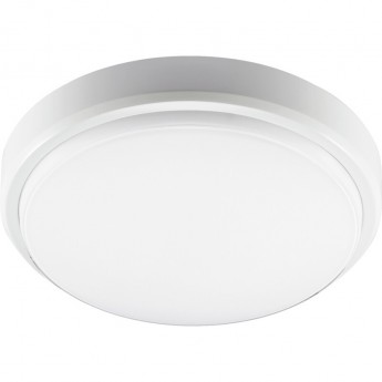 Светильник светодиодный пылевлагозащищенный с микроволновым датчиком движения JAZZWAY PBH-PC2-RS 8W 4000K WHITE IP65 SENSOR